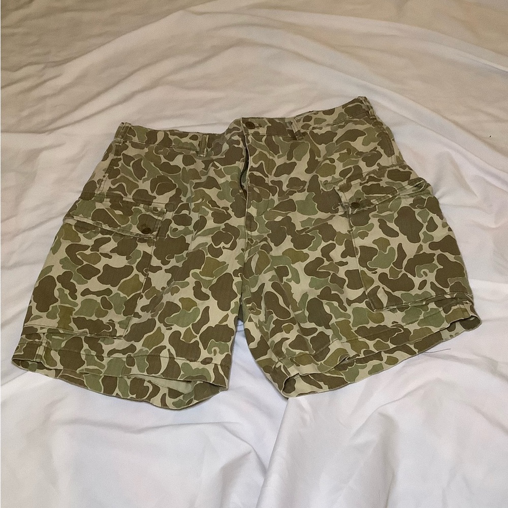 Camouflage Cargo Shorts